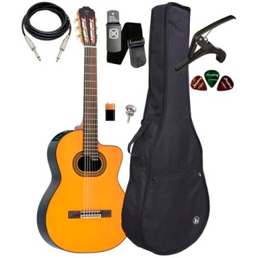 Imagem de Violão Takamine Gc6 Ce N Préamp Tp4t Capa + Acessórios