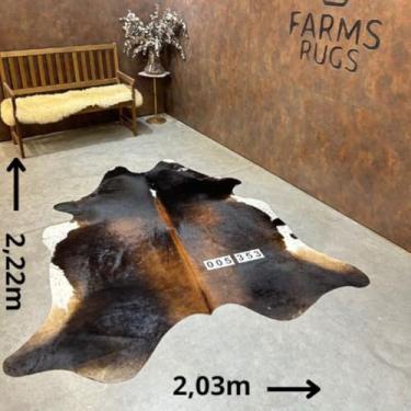Imagem de Tapete de Couro em Formato de Boi - Raro | 005353