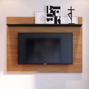 Imagem de Painel para TV Imelda Noce Preto - CASA H