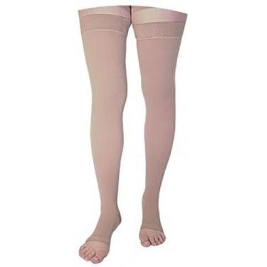 Imagem de Meia Sigvaris 7/8 Média Compressão Medicinal 20-30mmHg Bege, 7/8,compr