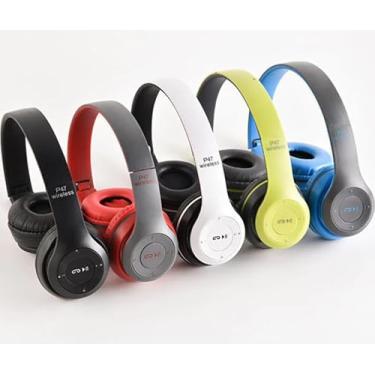 Imagem de Fones de Ouvido P47 Wireless Bluetooth Múltiplas Cores Aleatorias
