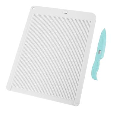 Imagem de VBESTLIFE Cortador de Papel para Placa, Inclui 8.6 X 6.5in Scoring Board, Ferramenta de Pontuação Com Papel Dobrável, para Fazer Recados, Cartões, Envelope e Cupons