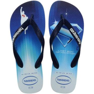 Imagem de Havaiana top herois fc 2025 - Havaianas, Branco, Marinho, 41/42
