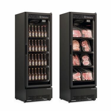 Imagem de Cervejeira Vertical 1 Porta 445L GCBC45CB All Black Gelopar 220V