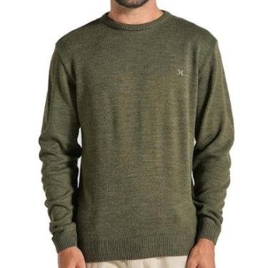 Imagem de Tricot Hurley Retlínea Classic WT25 Masculina-Masculino