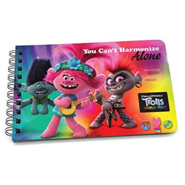 Imagem de Papersalt Trolls World Tour You Can't Harmonize Alone, Inspirational Book for Children