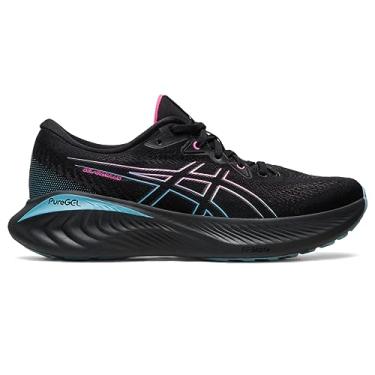 Imagem de ASICS Tênis feminino Gel-Cumulus 25 Gore-Tex, Preto/Rosa-choque, 5