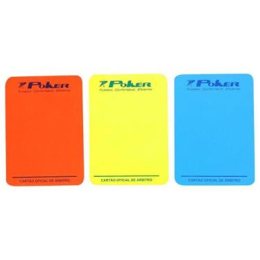 Imagem de Poker cartão para juiz futsal