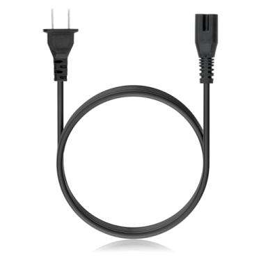 Imagem de PEUTIER Cabo De Alimentação 3 Metros, Ca 2 Pinos Compatível Com Jbl Partybox 100, 110, 200, 300, 310, 710, 1000, Barra Som Portátil 2.1, 3.1, 5.1, 9.1, Carregador Slot Para Som, Substituição