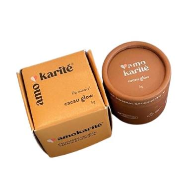 Imagem de Pó Glow Mineral Cacau - Amokarité, Bronzeador e Iluminador, Vegano 5g