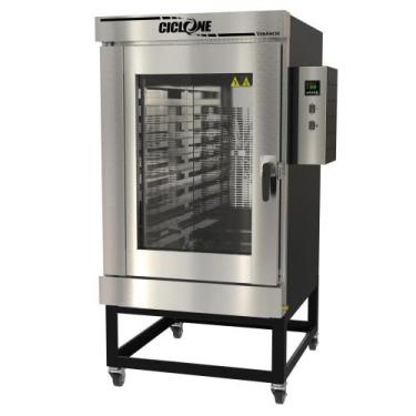 Imagem de Forno Turbo A Gás Venâncio Ciclone 10 Esteiras Interior Inox Exterior 
