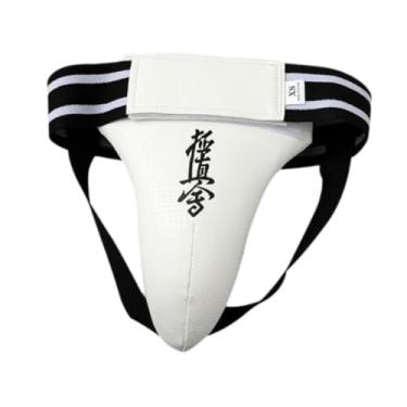 Imagem de Vaveren Protetor de virilha para boxe, proteção de virilha para taekwondo, jockstrap portátil, proteção de para academia de muay thai, boxe, mma, luta, karatê, Xs