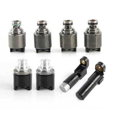 Imagem de CYCWER 4HP16 8 peças solenoides de transmissão solenoides de transmissão válvulas solenóides aptas para Forenza 2.0L 2004-2008, adequado para Optra 2.0L 2004-2007, substitui OE 4HP16