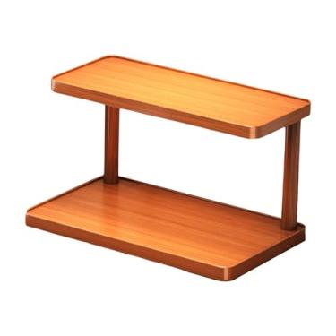 Imagem de Fenteer Prateleira de mesa, prateleiras de mesa, estante elegante multiuso, porta-copos para dormitórios, despensa, acessórios de mesa, quarto, 40cm
