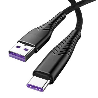 Imagem de Cabo Carregador Tipo C 2 Metros Reforçado Usb-c