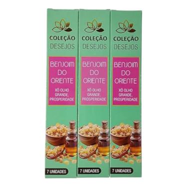 Imagem de Incenso Dos Desejos Vegano Super Premium 3 caixas - Escolha seu aroma!(Benjoim do Oriente)