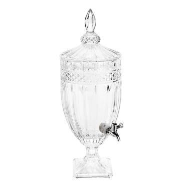 Imagem de Suqueira de Cristal Ecológico Wolff Brandon 4,5L com Pé e Tampa 