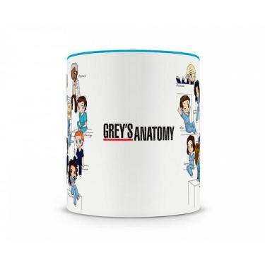 Imagem de Caneca Anato Personagens Cartoon Azul Claro (ATG4218) - Geek Premiere