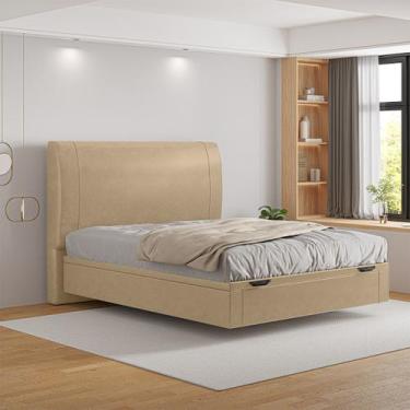 Imagem de Cama Baú Flutuante Space Casal material ecológico PU - Skybox - SKYBOX