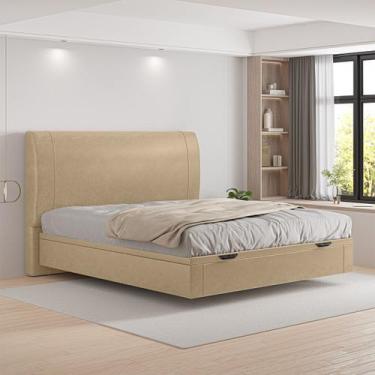 Imagem de Cama Baú Flutuante Space Queen Size material ecológico PU - Skybox - S