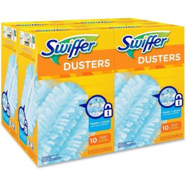 Imagem de Refil Dusters Swiffer 21459CT Dust Lock Fiber azul claro
