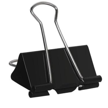 Imagem de Binder Clips Aellabus Large 5,1 cm, pacote com 72 unidades, aço temper