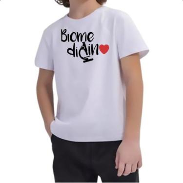 Imagem de Camiseta Infantil Biomedicina - Alearts, 14