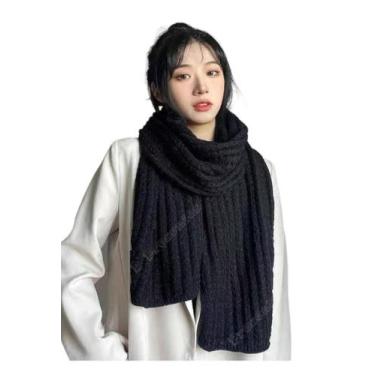 Imagem de Cachecol De Lã Feminina Masculino Super Quentinho Inverno - Fenix, Pre