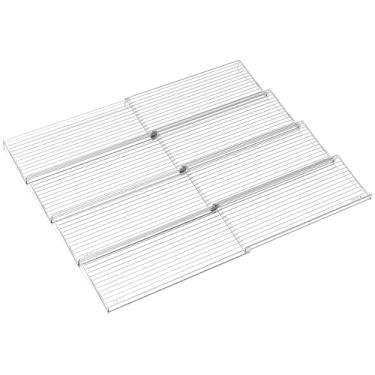 Imagem de Organizador de gaveta de especiarias, 8 peças, organizador de especiarias de acrílico transparente, expansível de 28 a 55 cm, organizadores de temperos de cozinha para gavetas de cozinha, recipientes