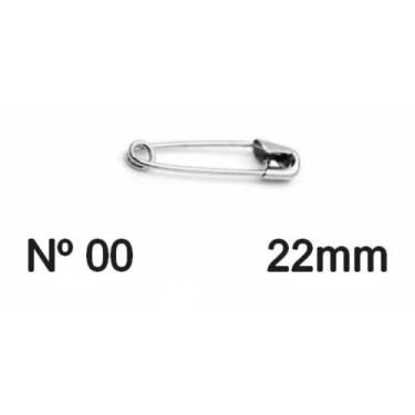 Imagem de Mini Alfinete De Segurança Nº 00 C/ 200 Unid. 2,2 cm C/ Nfe - Sekich