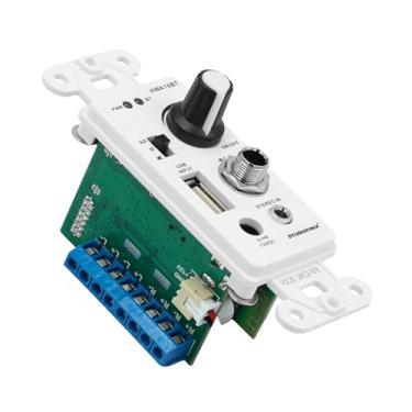 Imagem de STUDIOFINIX Placa de parede amplificador receptor de controle de áudio para integração de sistemas de som Home Theater (4 canais)