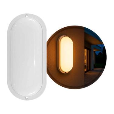 Imagem de Luminária Arandela LED Tartaruga 20W Policarbonato 3000K Externa ST308