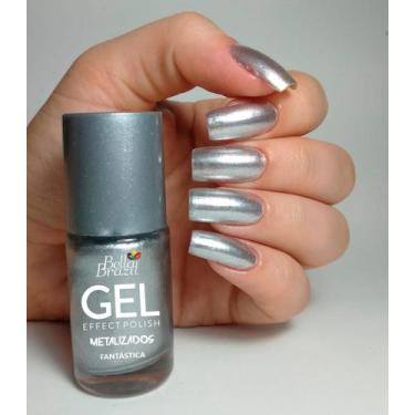 Imagem de Esmalte Metalizado Fantastica Efeito Gel Bella Brazil 9ml