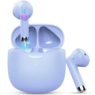 Imagem de Fones de ouvido sem fio Jxrev Bluetooth 5.3 com microfone com cancelam