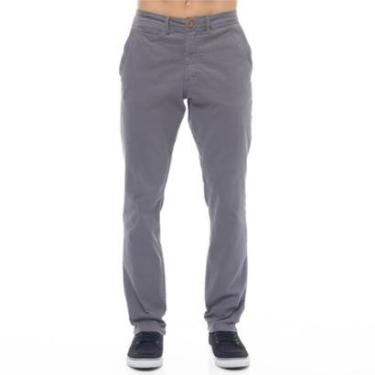 Imagem de Calça Sarja Masculina Freesurf Slim Casual Cinza - 1108-Masculino