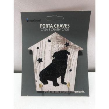 Imagem de Porta Chaves Pequeno Com 2 Ganchos - ying, CACHORRO