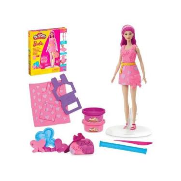 Imagem de Play doh barbie coracoes e penteados g1357 - Mattel