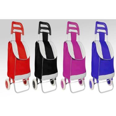 Imagem de Carrinho de Compras Feiras Saco Textil 123 Útil