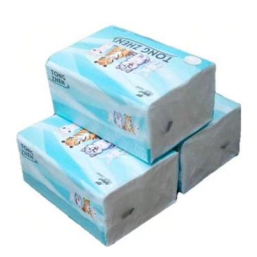Imagem de Lenços De Papel Macio Descartável 400 Unidades 5 camadas TONG ZHEN, 3 
