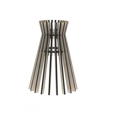 Imagem de Luminária Teto Tipo Pendente Havana Mdf - Completa Cor: Mdf Cru