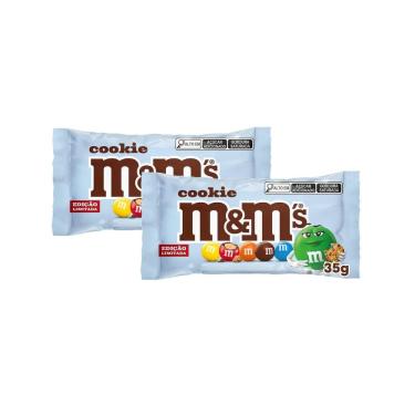 Imagem de Kit 2 Chocolate M&M`S Cookie 35g