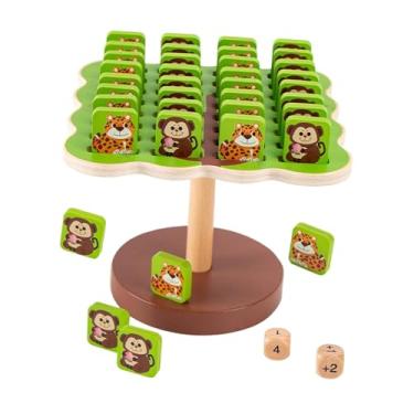 Imagem de Amagogo Jogo de Equilíbrio Animal, Brinquedo Educativo Infantil, Jogo de Tabuleiro com Árvore Equilibrada para Crianças