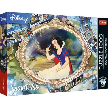 Imagem de Trefl Qualidade Premium Plus - Quebra-cabeça Momentos Icônicos: Branca de Neve - 1000 Elementos, Série de Quebra-cabeças com Heróis Favoritos, Adaptação Ideal de Peças, para Adultos e Crianças a