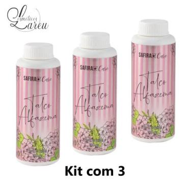 Imagem de * Kit Talco Care 100 gr Alfazema (3 un.) - Safira