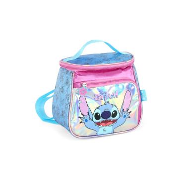 Imagem de Lancheira Escolar Stitch Disney Luxcel – Térmica e Brilhante!