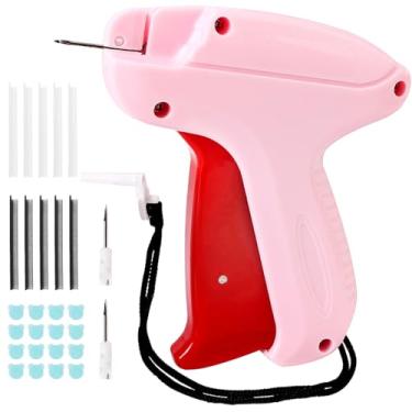 Imagem de A pistola de costura para roupas inclui 3 agulhas, 4000 peças de fixadores (2000 brancos e 2000 pretos), fixador de roupas rápido, pistola de etiquetagem