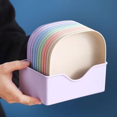 Imagem de Kit Conjunto 10/20/30 Pratos Com Base Plásticos Duros Reutilizaveis pratos descartaveis para festa prato natal(KIT 20 PRATOS)