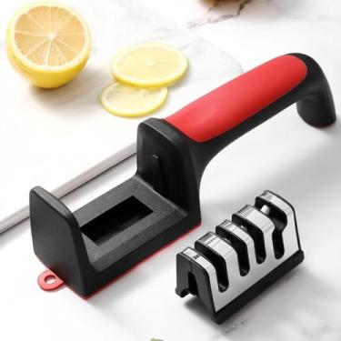 Imagem de Ferramenta de amolar, pedra de amolar, faca de cozinha doméstica, moagem de precisão, ferramenta de corte e corte multifuncional