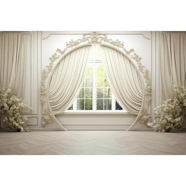 Imagem de FUNDO FOTOGRÁFICO TECIDO SUBLIMADO NOIVADOS CASAMENTOS FLORAL CENARIO (4,00m (L) x 3,00m (A),FR128)