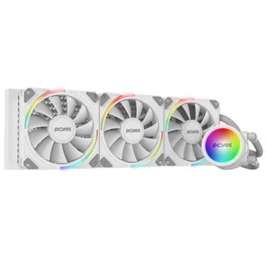 Imagem de WATER COOLER 360MM SANGUE FRIO 3 ARGB WHITE GHOST  - TDP 350W - ARGBSF3360WGBR